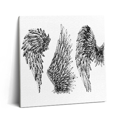 Tablou pe pânză canvas 60x60 Aripi de înger