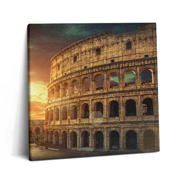 Tablou pe pânză canvas 60x60 Colosseumul roman