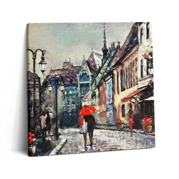 Tablou pe pânză canvas 60x60 Arhitectura orașului