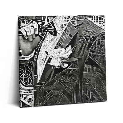 Tablou pe pânză canvas 60x60 Bărbat în costum