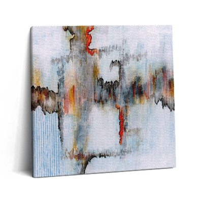 Tablou pe pânză canvas 60x60 Pictură abstractă