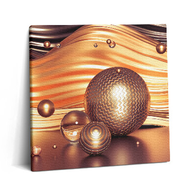 Tablou pe pânză canvas 60x60 Frumoasă abstracție 3D a minimalismului