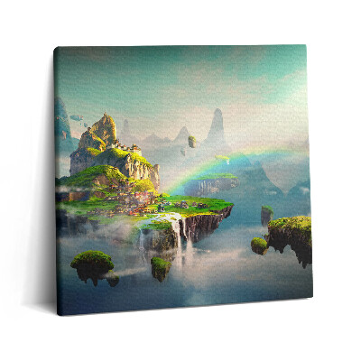 Tablou pe pânză canvas 60x60 Scene fantastice în stil chinezesc