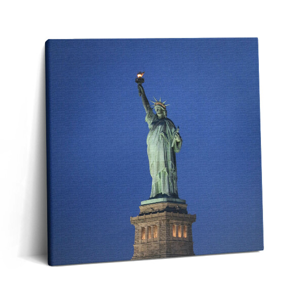 Tablou pe pânză canvas 60x60 Statuia Libertății din New York