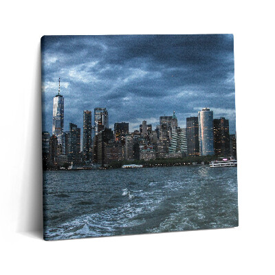 Tablou pe pânză canvas 60x60 Orizontul New York-ului