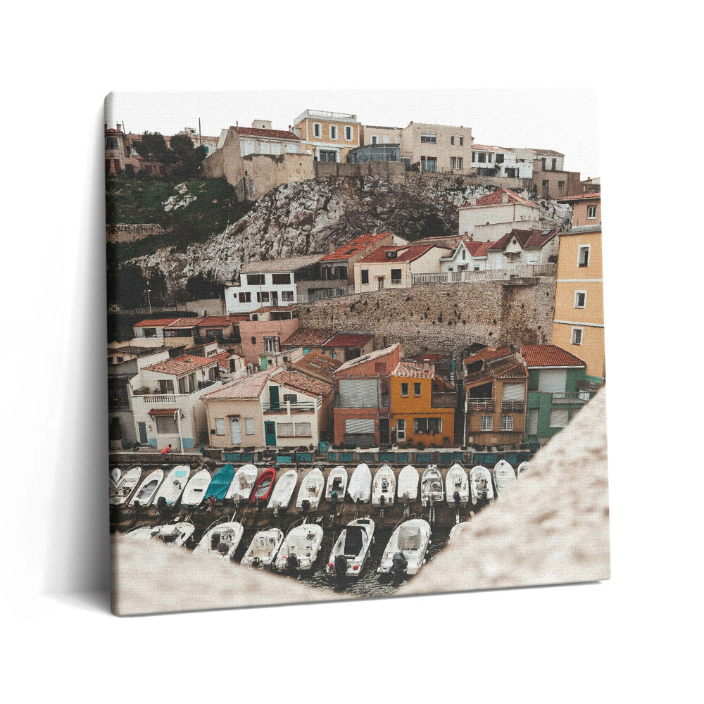 Tablou pe pânză canvas 60x60 Lodz și Orașul Vechi