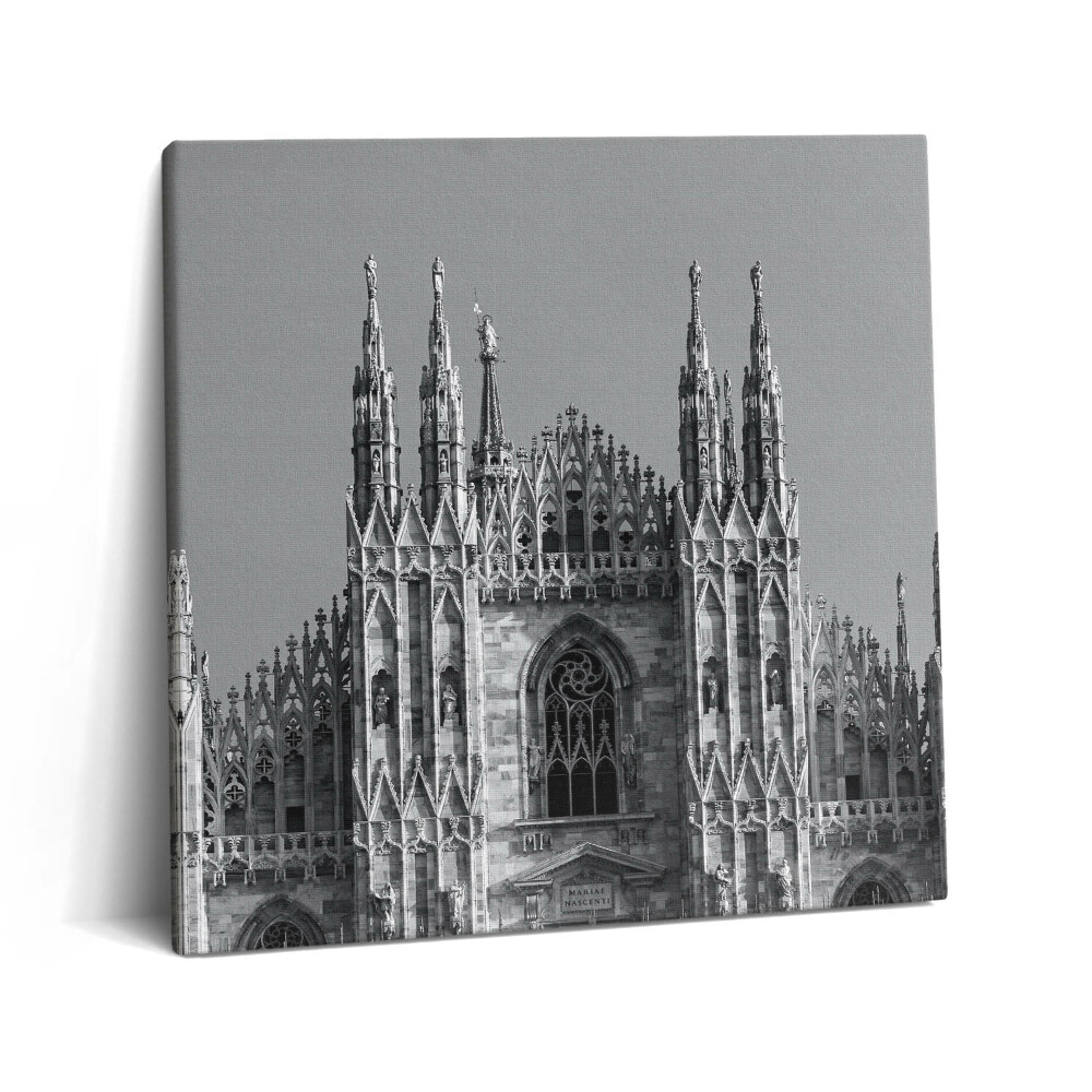 Tablou pe pânză canvas 60x60 Duomo di Milano din Roma