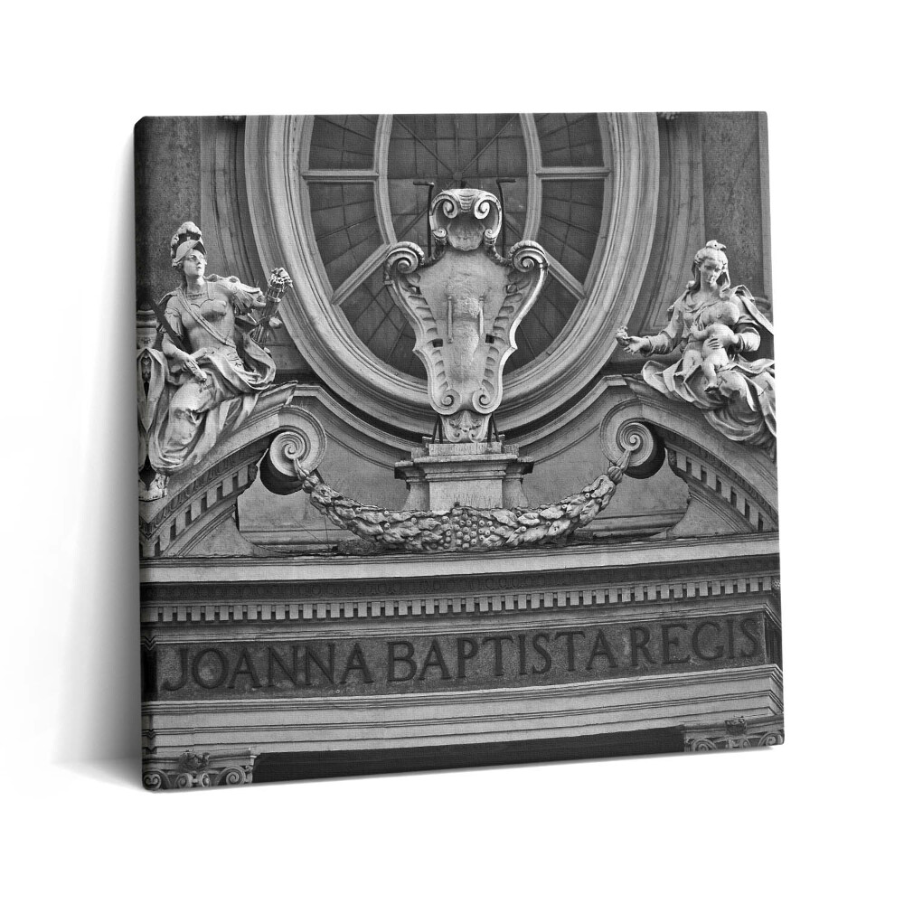 Tablou pe pânză canvas 60x60 Piazza San Carlo Torino