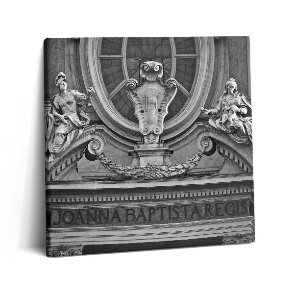 Tablou pe pânză canvas 60x60 Piazza San Carlo Torino