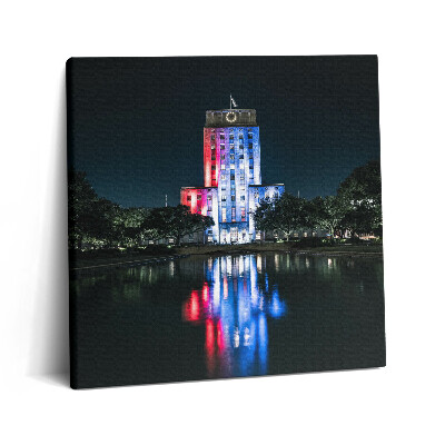 Tablou pe pânză canvas 60x60 Primăria orașului Houston