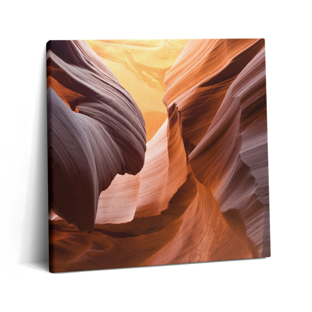 Tablou pe pânză canvas 60x60 Canionul Antelope