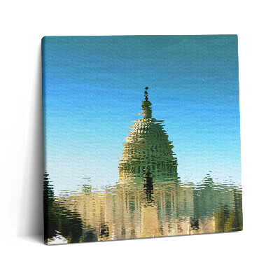 Tablou pe pânză canvas 60x60 Moschee