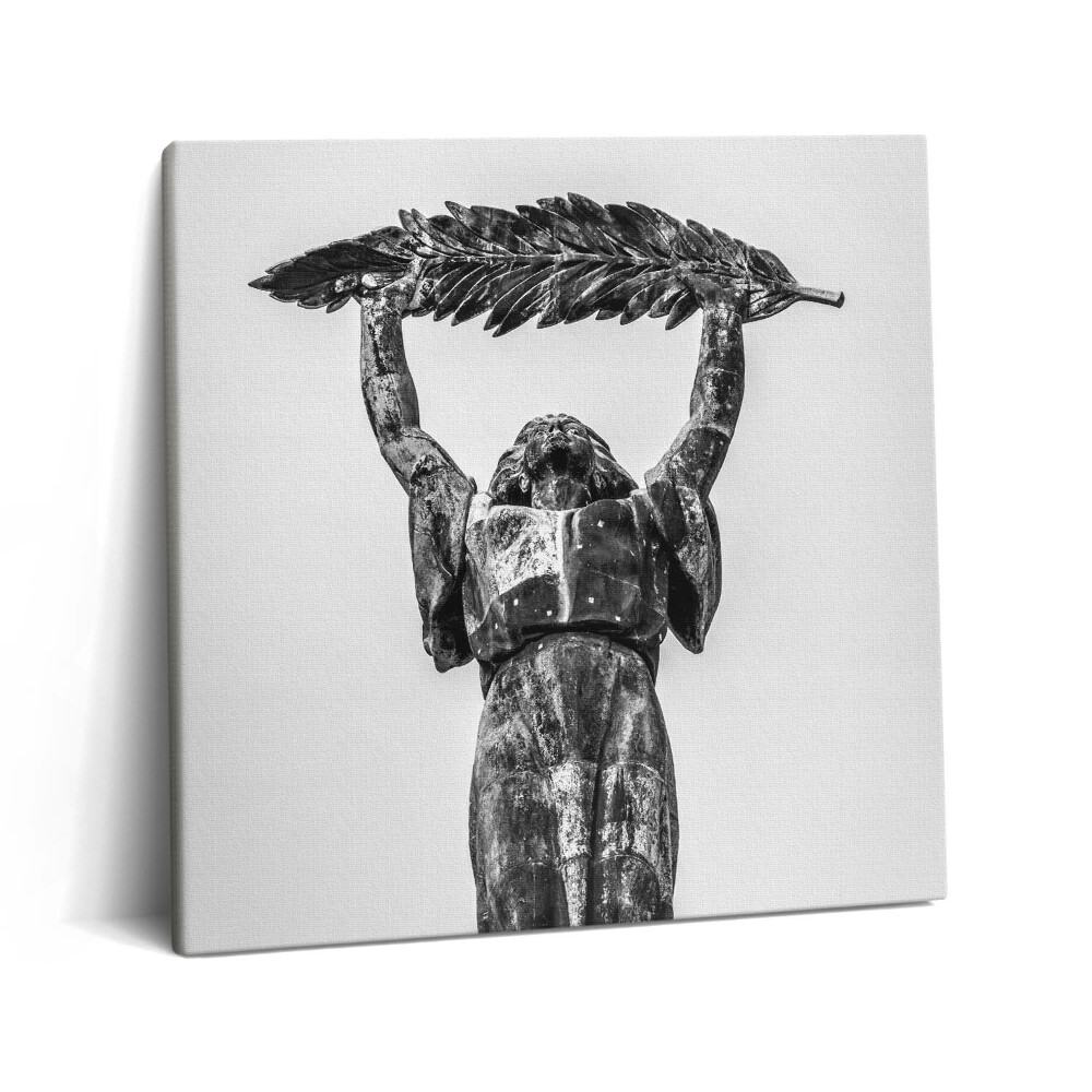 Tablou pe pânză canvas 60x60 Statuia Libertății din Budapesta
