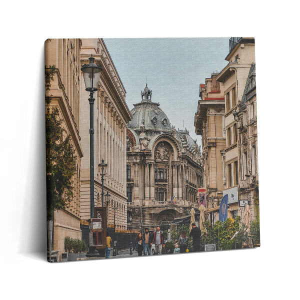 Tablou pe pânză canvas 60x60 Centrul orașului București