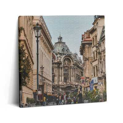 Tablou pe pânză canvas 60x60 Centrul orașului București