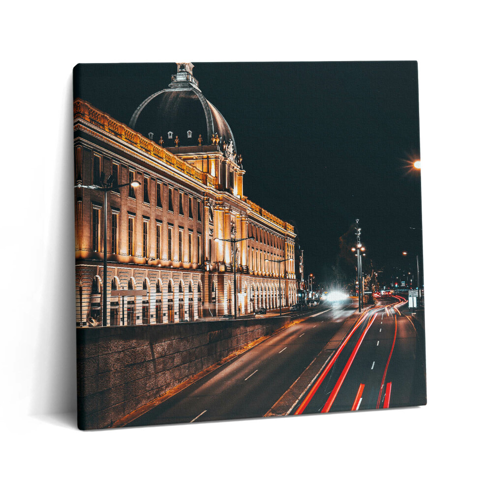 Tablou pe pânză canvas 60x60 Hôtel-Dieu din Lyon