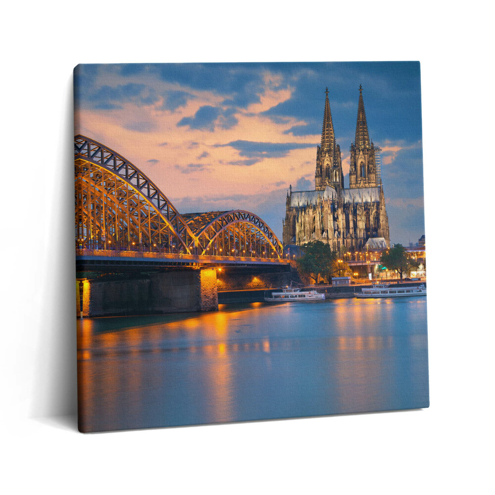 Tablou pe pânză canvas 60x60 Vedere a primăriei