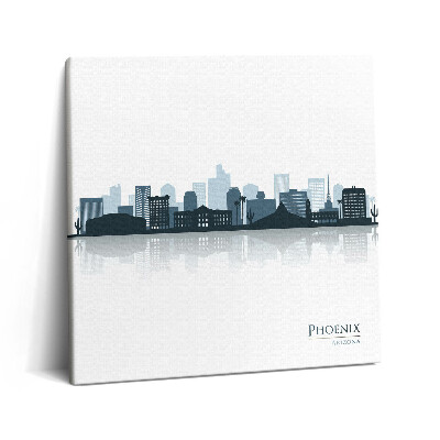 Tablou pe pânză canvas 60x60 Orașul Phoenix din SUA