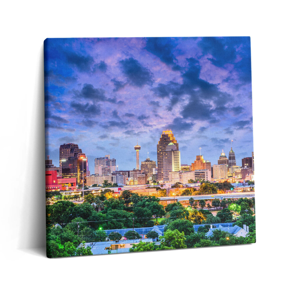 Tablou pe pânză canvas 60x60 Peisajul urban din San Antonio