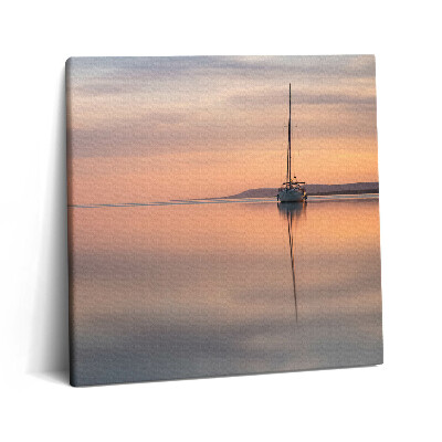 Tablou pe pânză canvas 60x60 Lacul Balaton din SUA