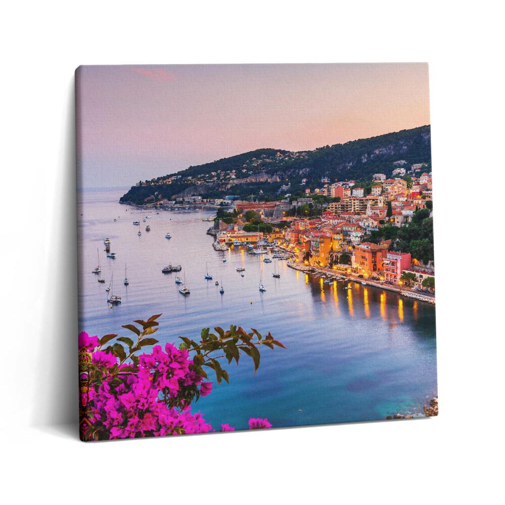 Tablou pe pânză canvas 60x60 Riviera Franceză