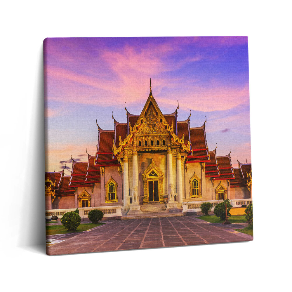Tablou pe pânză canvas 60x60 Palatul Bangkok din Thailanda