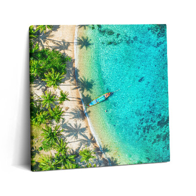 Tablou pe pânză canvas 60x60 Plaja tropicală Koh Tao