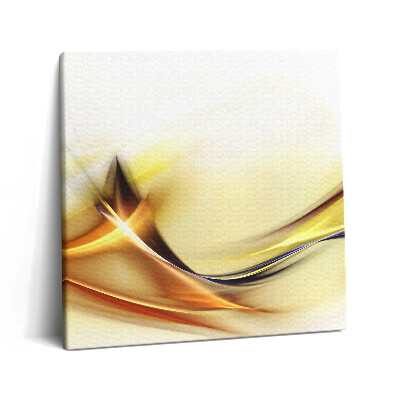 Tablou pe pânză canvas 60x60 Abstractizarea undelor de energie