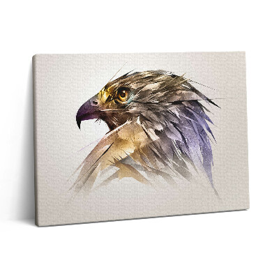 Pictură pe pânză 80x60 Pasăre de pradă regală