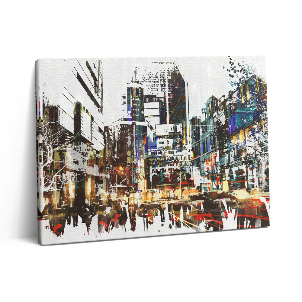 Pictură pe pânză 80x60 New York – un oraș plin de viață