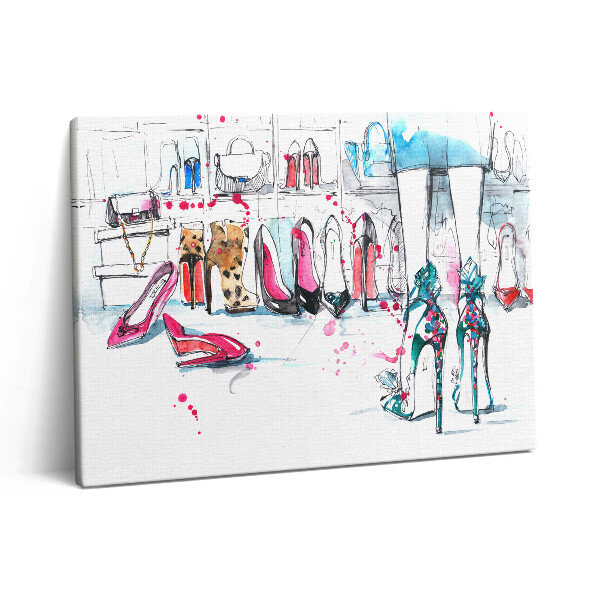 Pictură pe pânză 80x60 Elementul feminității