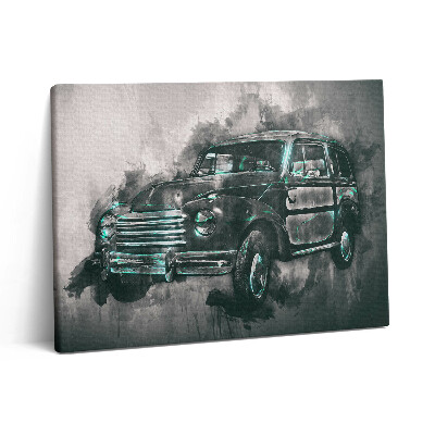 Pictură pe pânză 80x60 Mașină veche
