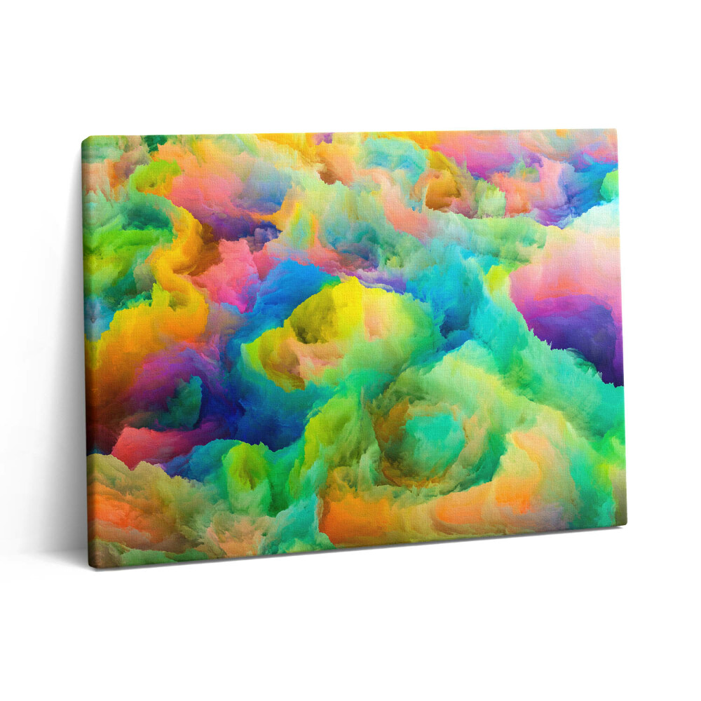 Pictură pe pânză 80x60 Textură fractală