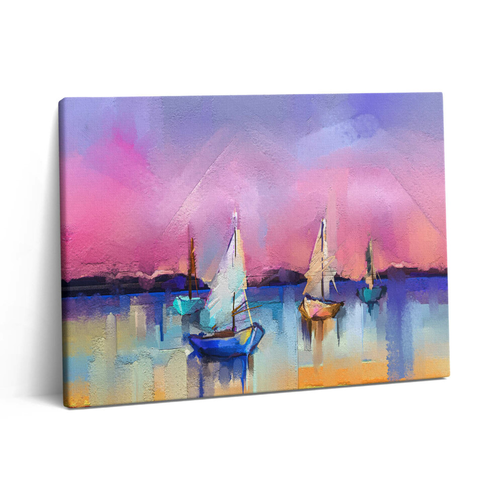 Pictură pe pânză 80x60 Peisaj marin