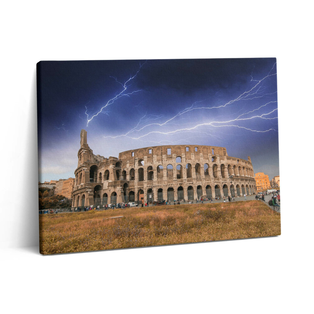 Pictură pe pânză 80x60 Furtună la Colosseum