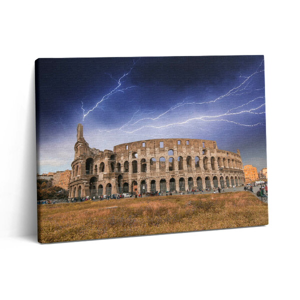 Pictură pe pânză 80x60 Furtună la Colosseum