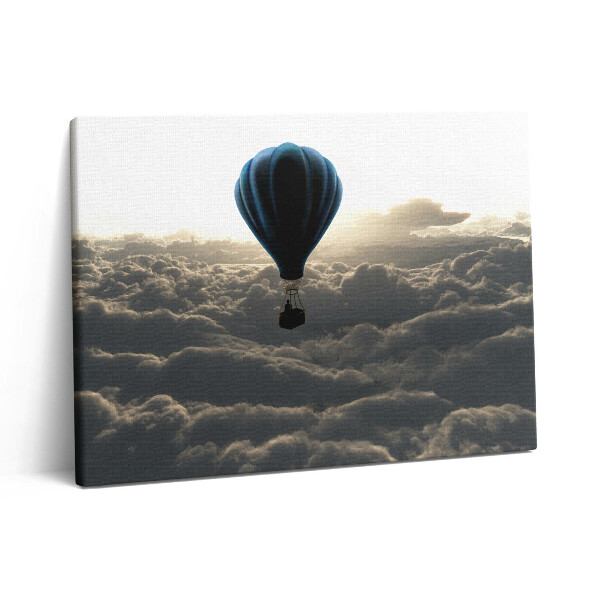 Pictură pe pânză 80x60 Balon pe cer