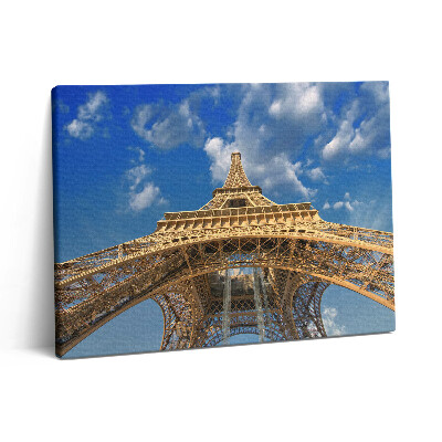 Pictură pe pânză 80x60 Turnul Eiffel din Franța