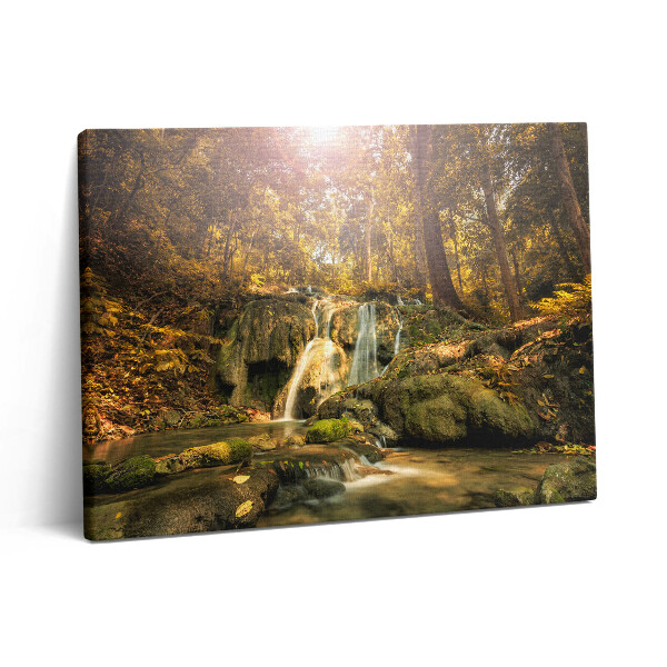 Pictură pe pânză 80x60 Cascada Pugang Chiangrai din Thailanda