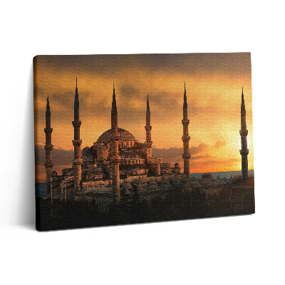 Pictură pe pânză 80x60 Moscheea din Istanbul