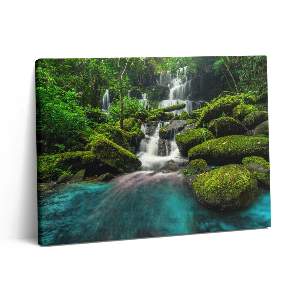 Pictură pe pânză 80x60 Muntele Phu Wanna Berk, Thailanda