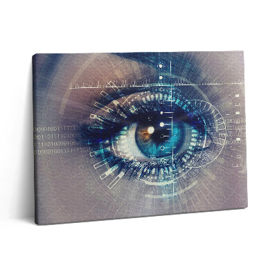 Pictură pe pânză 80x60 Ochii femeii