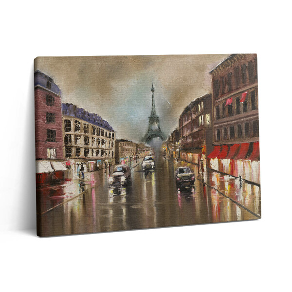 Pictură pe pânză 80x60 Orașul francez Paris