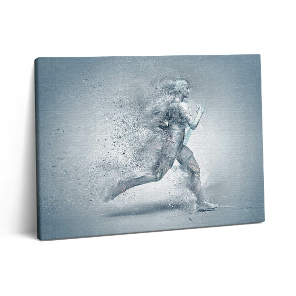 Pictură pe pânză 80x60 Alergător