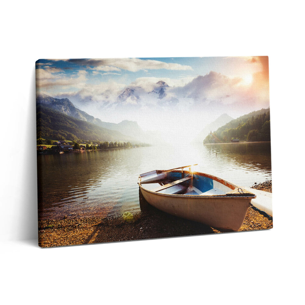 Pictură pe pânză 80x60 Vederi fantastice asupra lacului