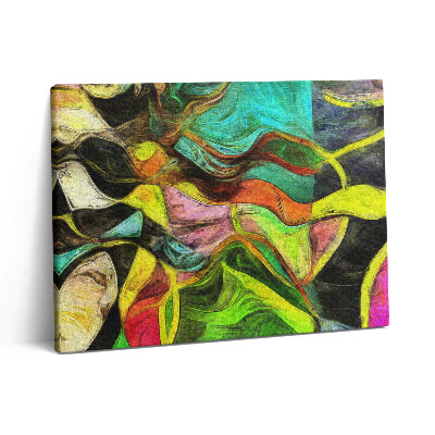 Pictură pe pânză 80x60 Tulburare artistică