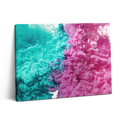 Pictură pe pânză 80x60 Artă contemporană - Pete abstracte