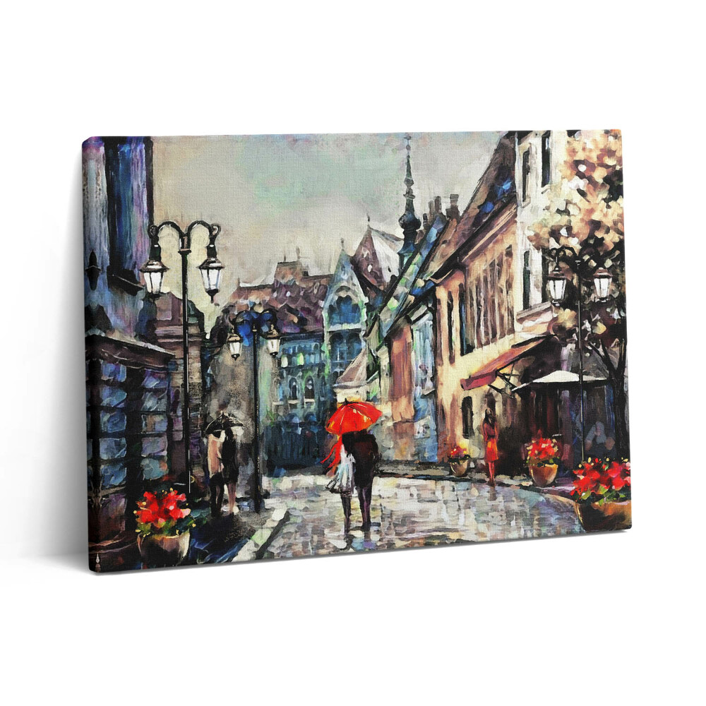 Pictură pe pânză 80x60 Arhitectura orașului