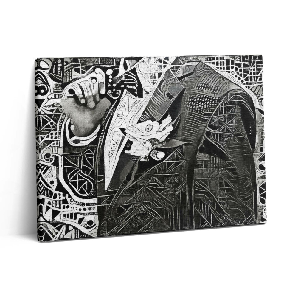 Pictură pe pânză 80x60 Bărbat în costum