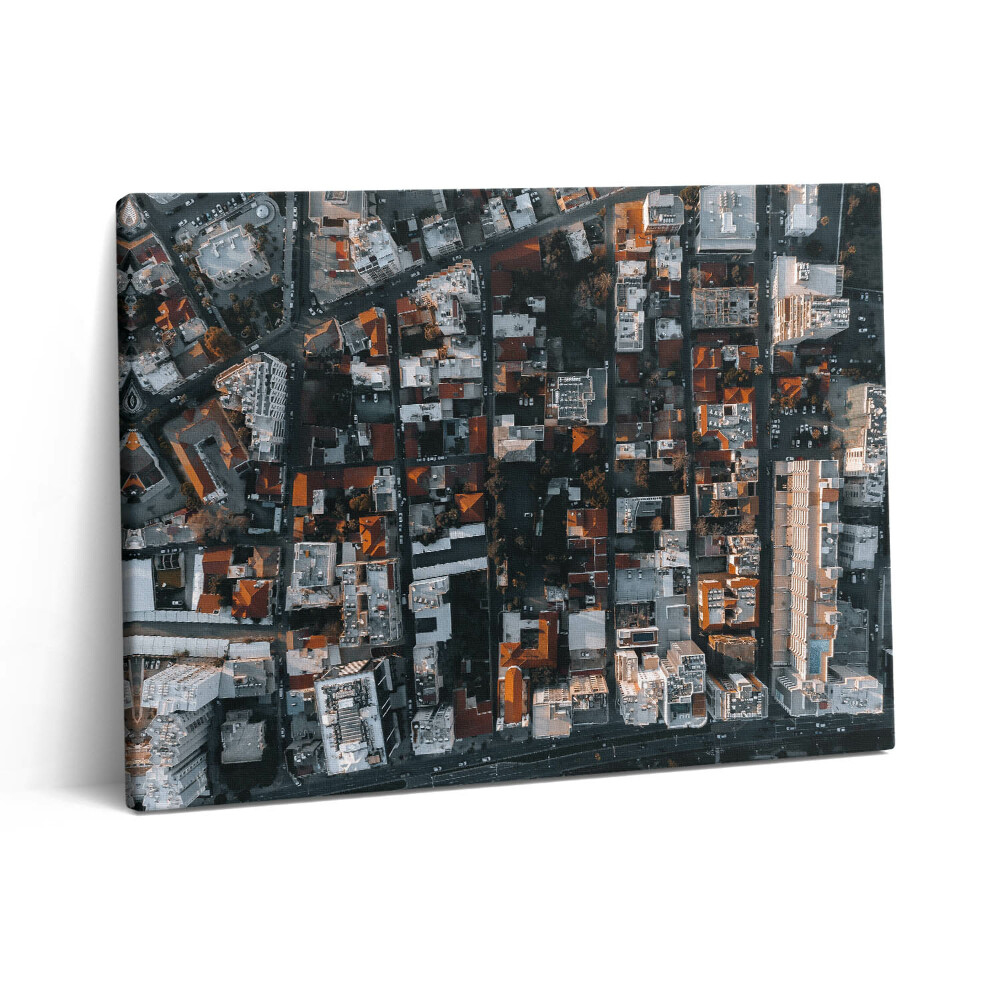 Pictură pe pânză 80x60 Vedere de sus a orașului Limassol, Cipru